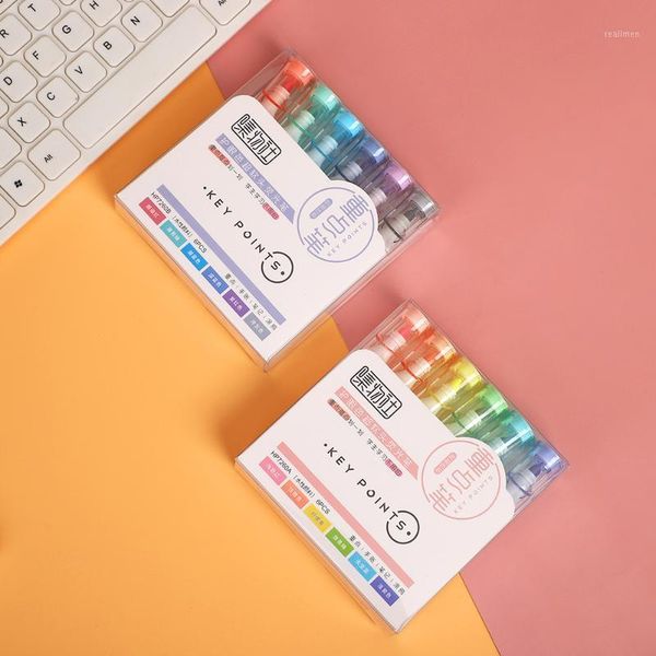 jianwu 6pcs/set cute morandi fluorescent pen eye protection colored highlighter pen diy journal pens kawaii art school supplies1, Black;red
jianwu 6pcs/set cute morandi fluorescent pen eye protection colored highlighter pen diy journal pens kawaii art school supplies1, Black;red