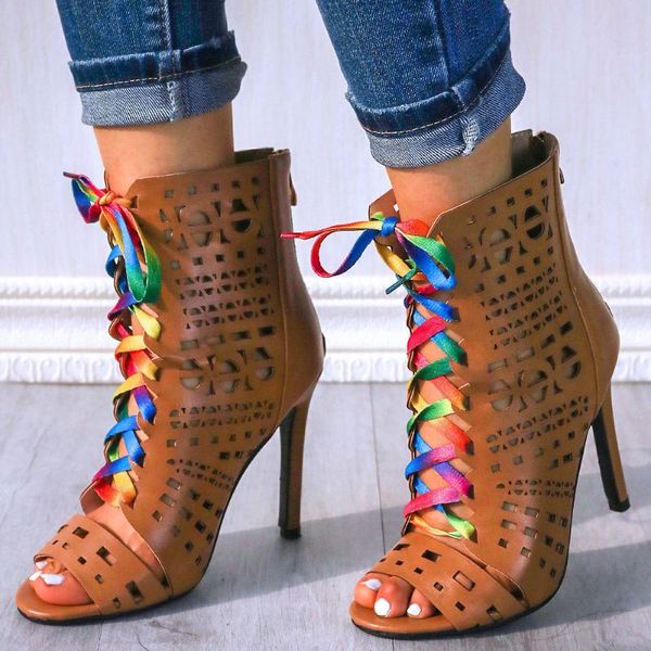 2021 new leisure fashion women shoes vintage lace-up peep toe high heels gladiator summer sandals zipper shoes, Black
2021 new leisure fashion women shoes vintage lace-up peep toe high heels gladiator summer sandals zipper shoes, Black