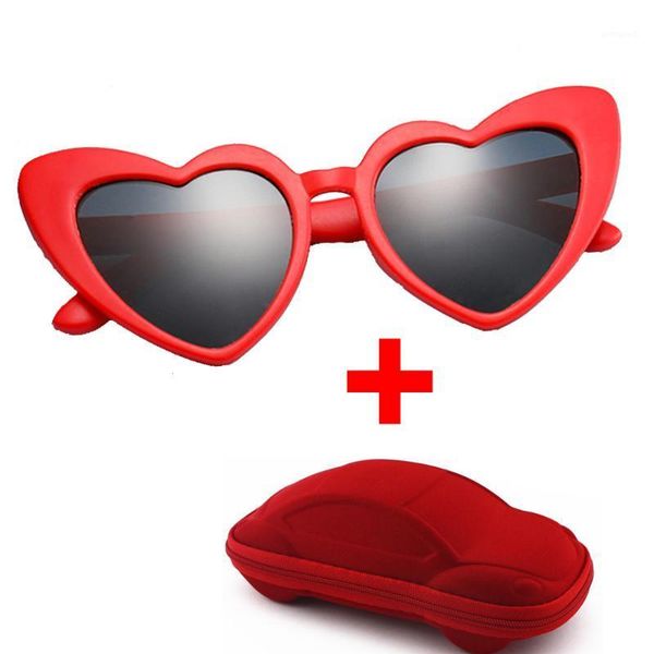 sunglasses baby girl for children heart 2021 tr90 black pink red sun glasses kids polarized flexible uv400 with box1, White;black
sunglasses baby girl for children heart 2021 tr90 black pink red sun glasses kids polarized flexible uv400 with box1, White;black