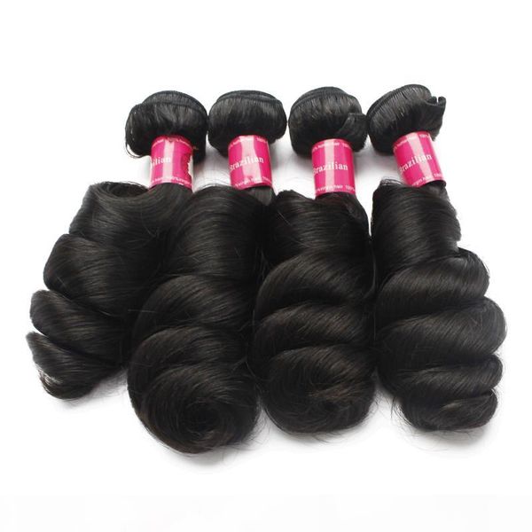 10bundles lot full unprocessed brazilian virgin loose wave human hair weaves 12"-30" 1b 100 peruvian remy hair weft soft end, Black
10bundles lot full unprocessed brazilian virgin loose wave human hair weaves 12"-30" 1b 100 peruvian remy hair weft soft end, Black