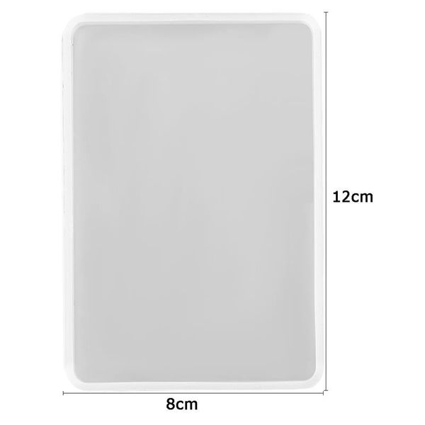 diy round love heart coaster resin mold epoxy uv square rectangle shape coaster silicone mold resin craft home decoration wmtzit bdesybag, Black