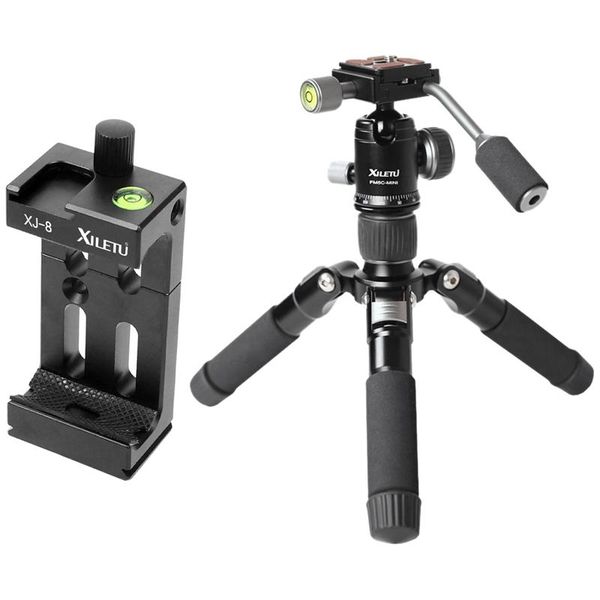 tripods xiletu 1 pcs xj-8 tripod head bracket mobile phone holder clip & stable tabledeskball
tripods xiletu 1 pcs xj-8 tripod head bracket mobile phone holder clip & stable tabledeskball