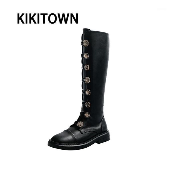 women genuine leather boots 2020 new autumn lace-up knight boots high tube elastic short plush thin legs non-slip ladies1, Black
women genuine leather boots 2020 new autumn lace-up knight boots high tube elastic short plush thin legs non-slip ladies1, Black