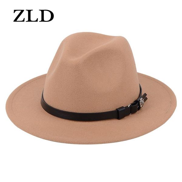 zld new men women fedoras hat fashion classic gentleman jazz hats lady belt decoration flat brim casual solid color felt caps, Blue;gray
zld new men women fedoras hat fashion classic gentleman jazz hats lady belt decoration flat brim casual solid color felt caps, Blue;gray