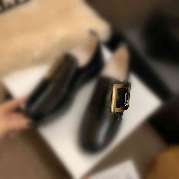 r rhinestone lefu shoes women's leather one foot single shoe 2022 new square buckle patent leather biscuit thick bottom small leathe, Black
r rhinestone lefu shoes women's leather one foot single shoe 2022 new square buckle patent leather biscuit thick bottom small leathe, Black
