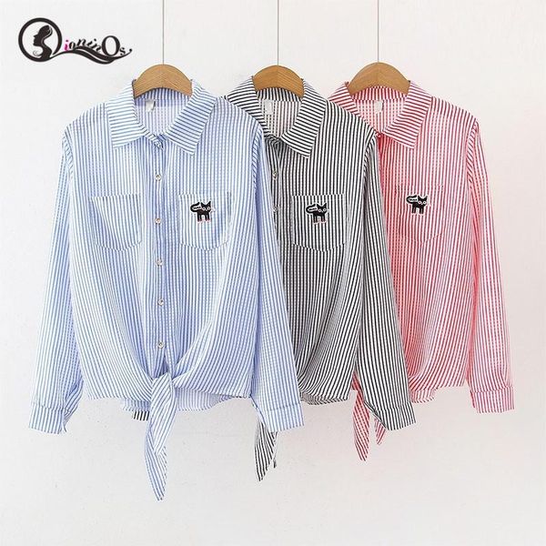 harajuku stripes blouse women lace-up casual blouse loose punk gothic casual loose long sleeve shirt female1, White
harajuku stripes blouse women lace-up casual blouse loose punk gothic casual loose long sleeve shirt female1, White