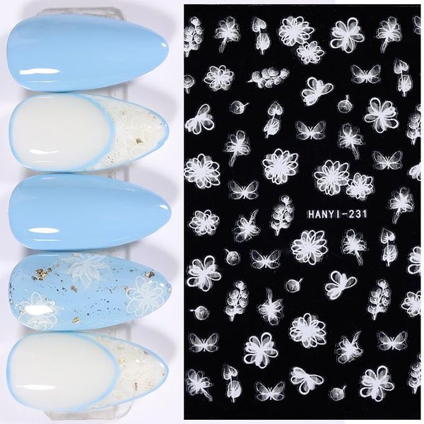 stickers & decals 1 sheet linellae series 3d nail sticker flowers leaves image transfer diy art decorations slider, Black
stickers & decals 1 sheet linellae series 3d nail sticker flowers leaves image transfer diy art decorations slider, Black