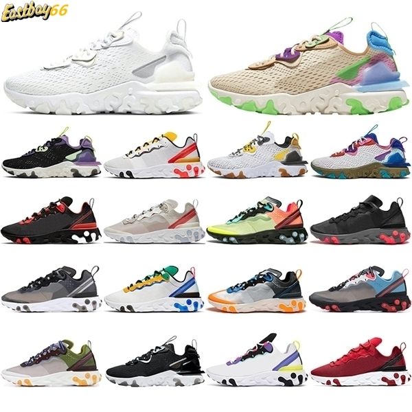 running shoes for men women react 87 element 55 vision triple white black iridescent desert oasis mens trainers sports sneakers fashion
running shoes for men women react 87 element 55 vision triple white black iridescent desert oasis mens trainers sports sneakers fashion