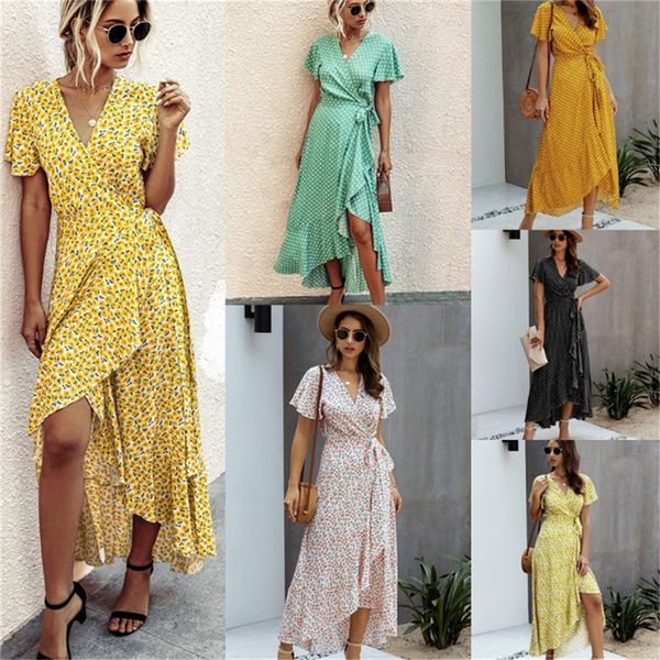2021 new swanne ladies college style skirt long summer low-necked polka dot women's short-sleeve clothes l00c, Black;gray
2021 new swanne ladies college style skirt long summer low-necked polka dot women's short-sleeve clothes l00c, Black;gray