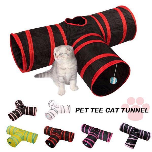 3 holes foldable cat tunnel toys y t type kitten indoor outdoor hanging ball training toys play tunnel tubes pet supplies
3 holes foldable cat tunnel toys y t type kitten indoor outdoor hanging ball training toys play tunnel tubes pet supplies