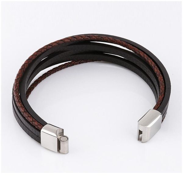 2020 fashion hand-woven multi-layer men's bracelet vintage magnetic buckle bracelet 2020 qylols
2020 fashion hand-woven multi-layer men's bracelet vintage magnetic buckle bracelet 2020 qylols