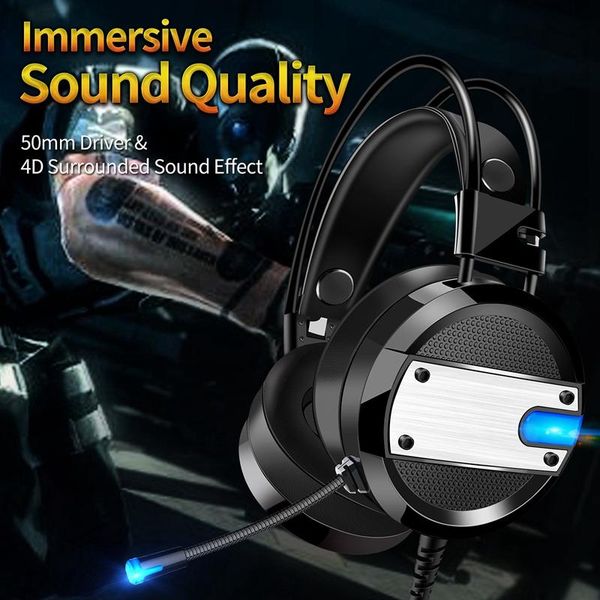 wired gamer headset deep bass gaming headphones with microphone led light for pc lapcomputer
wired gamer headset deep bass gaming headphones with microphone led light for pc lapcomputer