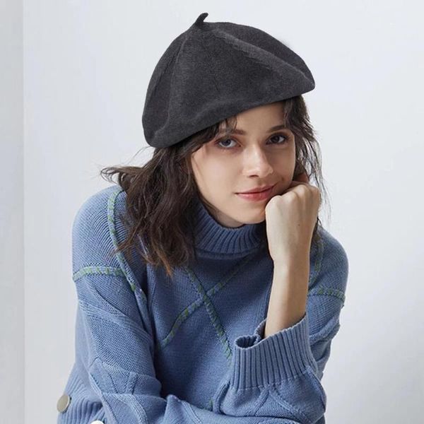 beret hat women flat cap women winter hat wool blend beret plain color ladies fashion earmuff berret femme #2o04, Blue;gray
beret hat women flat cap women winter hat wool blend beret plain color ladies fashion earmuff berret femme #2o04, Blue;gray