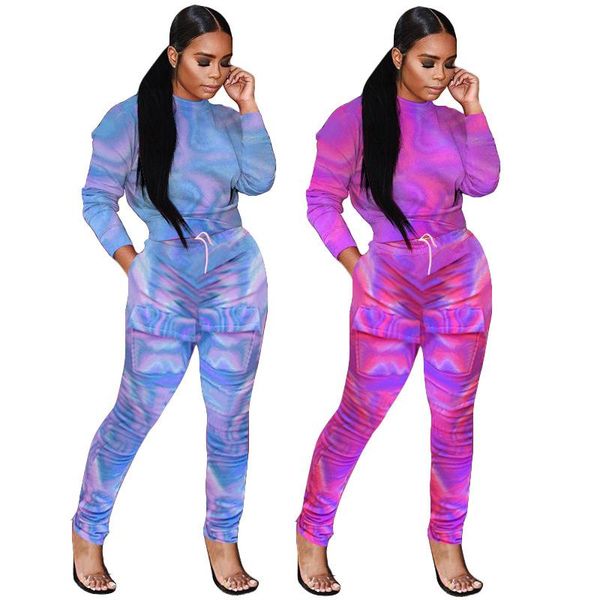 2020 women spring fashion new hip hop style sets long sleeve round neck elastic pockets long pants pure color two piece sets, Gray
2020 women spring fashion new hip hop style sets long sleeve round neck elastic pockets long pants pure color two piece sets, Gray