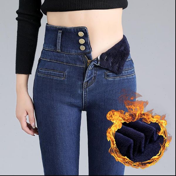 new ladies plus velvet super high waist skinny jeans winter warmth belly retro blue black thick elastic denim pencil pants
new ladies plus velvet super high waist skinny jeans winter warmth belly retro blue black thick elastic denim pencil pants