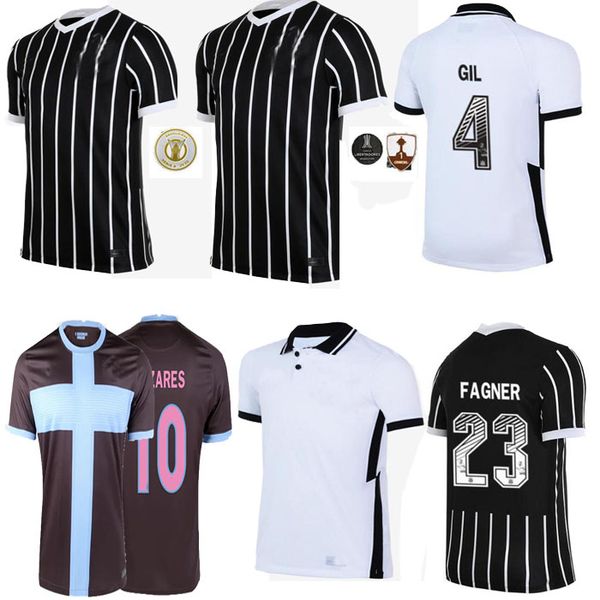 new corinthians soccer jerseys 2020 2021 corinthian camisetas gil ronaldo pedrinho luan fagner 20 21 neto men football shirt, Black;yellow
new corinthians soccer jerseys 2020 2021 corinthian camisetas gil ronaldo pedrinho luan fagner 20 21 neto men football shirt, Black;yellow