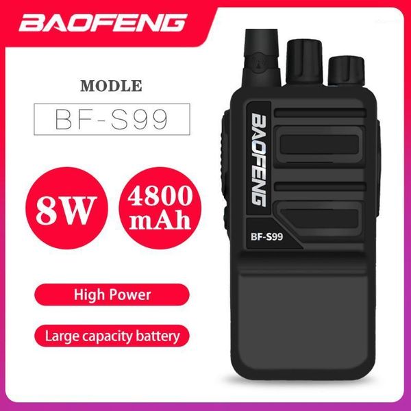 2020 8w baofeng bf s99 mini walkie talkie high power two way radio portable dual band fm transceiver updated bf-888s bf888s1
2020 8w baofeng bf s99 mini walkie talkie high power two way radio portable dual band fm transceiver updated bf-888s bf888s1