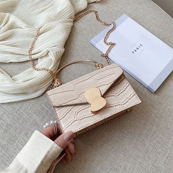 2020 summer new women's fashionable iron handle women's bag mini stone pattern chain shoulder satchel satchelcrossbody bag for wom
2020 summer new women's fashionable iron handle women's bag mini stone pattern chain shoulder satchel satchelcrossbody bag for wom