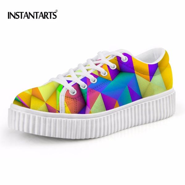 instantarts стильных женщин платформы обувь смешанные цвета женский шнуровка creepers плоские ботинки вскользь ladies flats женщина zapatos, Black 
instantarts стильных женщин платформы обувь смешанные цвета женский шнуровка creepers плоские ботинки вскользь ladies flats женщина zapatos, Black