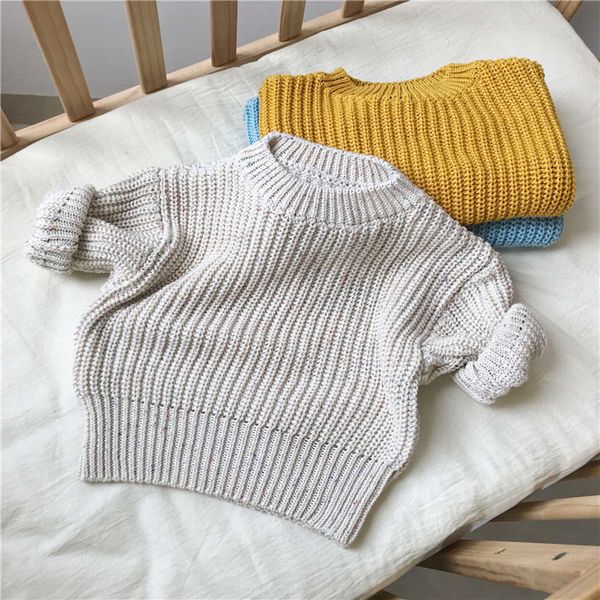 new versatile baby pullover spring and korean knitted sweater clothing children's autumn, Blue 
new versatile baby pullover spring and korean knitted sweater clothing children's autumn, Blue