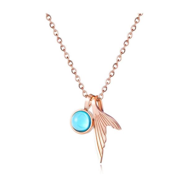 из нержавеющей стали мода синий кристалл fishtail подвеска ожерелье розовое золото charm choker ожерелье для женщин девушки n17089, Golden;silver
из нержавеющей стали мода синий кристалл fishtail подвеска ожерелье розовое золото charm choker ожерелье для женщин девушки n17089, Golden;silver
