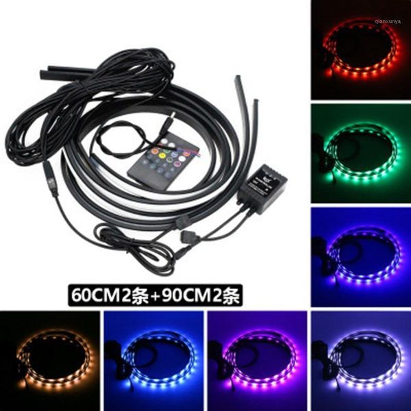 new car chassis lights colorful remote control lights one for four decorative led voice control atmosphere music r1
new car chassis lights colorful remote control lights one for four decorative led voice control atmosphere music r1