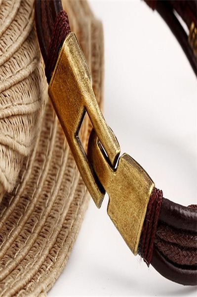 mkendn wholesale vintage fashion multi-layer genuine leather man bracelets easy hook link chain men women jewelry bbybgd alice_bag
mkendn wholesale vintage fashion multi-layer genuine leather man bracelets easy hook link chain men women jewelry bbybgd alice_bag