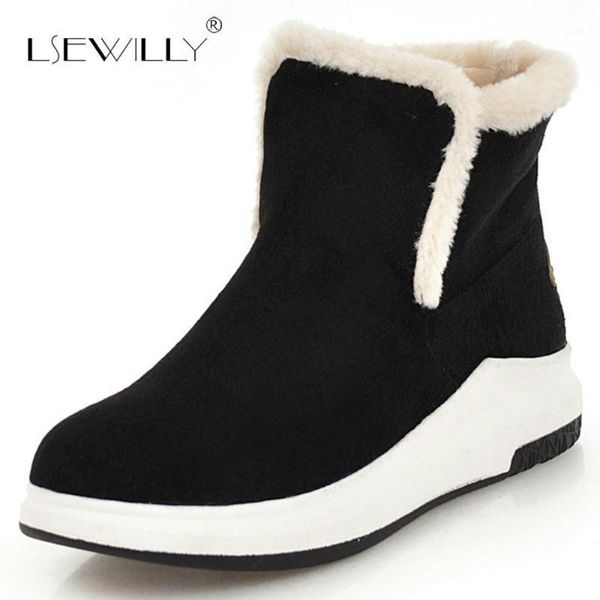 boots lsewilly women's winter shoes brand snow plush warm platform thick bottom ankle black beige gray s9531
boots lsewilly women's winter shoes brand snow plush warm platform thick bottom ankle black beige gray s9531