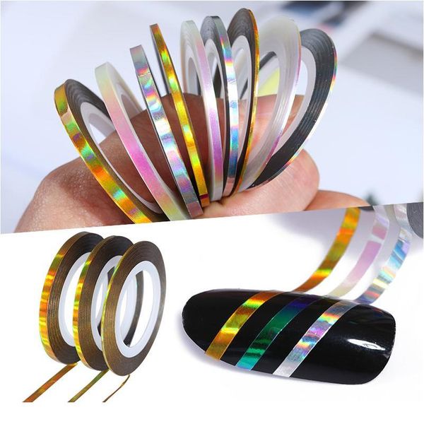 3 pcs nicole diary gold silver matte rainbow glitter nail striping tape line colorful 1mm 2mm m nail art diy adhesive jllhez, Silver;gold
3 pcs nicole diary gold silver matte rainbow glitter nail striping tape line colorful 1mm 2mm m nail art diy adhesive jllhez, Silver;gold