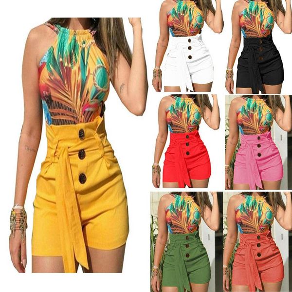 women's shorts sell women elegant short pants high-waisted buttons sashes lace-up wide leg plus size s-5xl, White;black
women's shorts sell women elegant short pants high-waisted buttons sashes lace-up wide leg plus size s-5xl, White;black