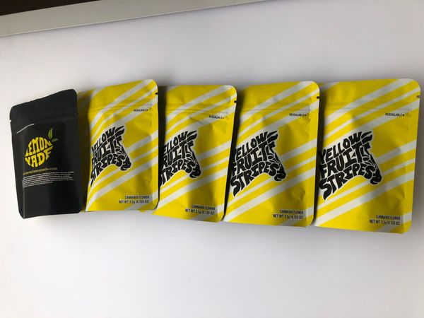 3.5g proof local mylar label stickers and bags yellow flavors smell empty bags black bags fruit bag stripes hologram bbyvo bdebaby
3.5g proof local mylar label stickers and bags yellow flavors smell empty bags black bags fruit bag stripes hologram bbyvo bdebaby