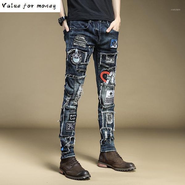 erkek pantolon kot men's male denim jeans spring embroidered slim feet pants fashion hip-hop rock tide casual trousers 84%cotton1, Blue
erkek pantolon kot men's male denim jeans spring embroidered slim feet pants fashion hip-hop rock tide casual trousers 84%cotton1, Blue