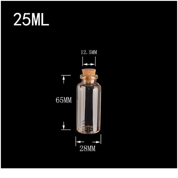 28*65*12.5mm 25ml glass bottles with cork small transparent mini empty bottle glass vials jars new style 50pcs/lot bbyfvm
28*65*12.5mm 25ml glass bottles with cork small transparent mini empty bottle glass vials jars new style 50pcs/lot bbyfvm