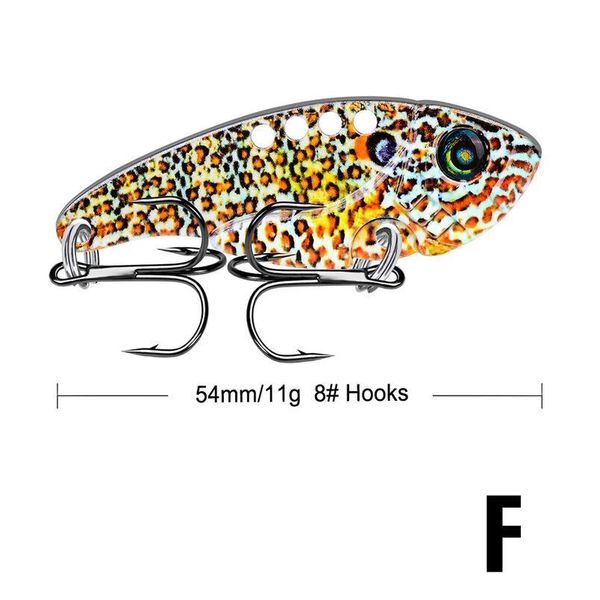 metal vib 11g/5.4cm fishing lure vibration spoon lure crankbait bass artificial hard baits with feather cicada vi jllqqq
metal vib 11g/5.4cm fishing lure vibration spoon lure crankbait bass artificial hard baits with feather cicada vi jllqqq