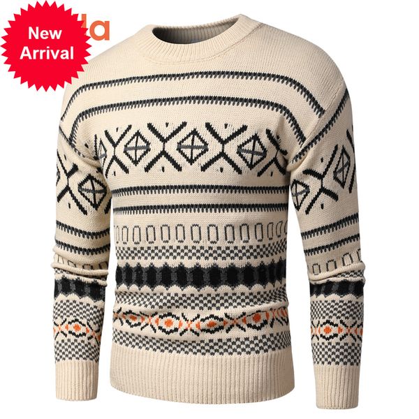 2021 new autumn new vintage style acrylic warm jacquard pullovers men winter o-neck fashion thick check pattern sweater zwce, White;black
2021 new autumn new vintage style acrylic warm jacquard pullovers men winter o-neck fashion thick check pattern sweater zwce, White;black