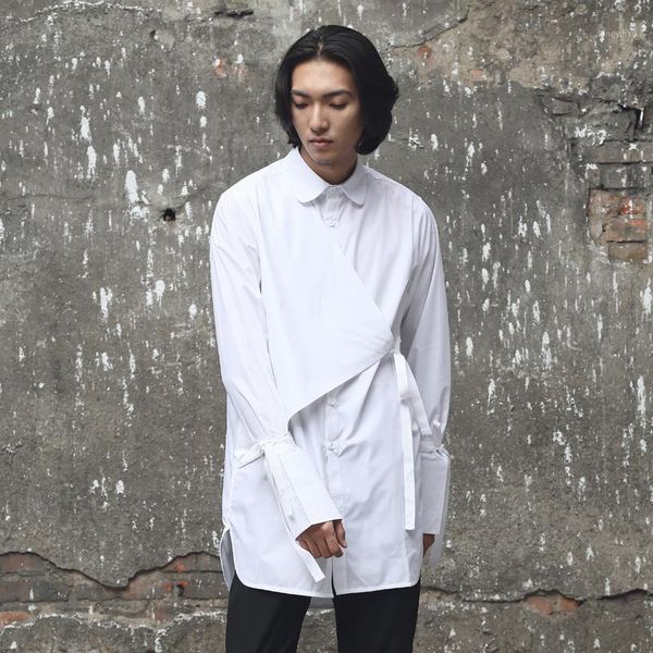 xs-6xl 2018 new men's clothing hair stylist original fashion catwalk loose ribbon long sleeve long shirt plus size costumes1, White;black
xs-6xl 2018 new men's clothing hair stylist original fashion catwalk loose ribbon long sleeve long shirt plus size costumes1, White;black