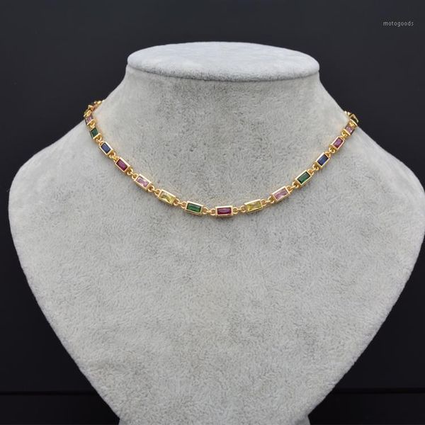 chains classic ball aristocratic women square cz color necklace, suitable for ladies jewelry1, Silver
chains classic ball aristocratic women square cz color necklace, suitable for ladies jewelry1, Silver