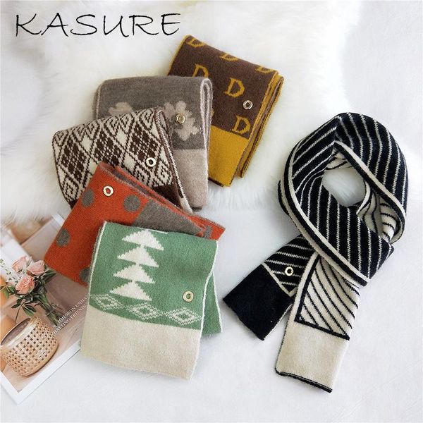 kasure japanese harajuku style knitted winter scarf women girl with cute pattern candy color korean warmer neck wrap, Blue;gray
kasure japanese harajuku style knitted winter scarf women girl with cute pattern candy color korean warmer neck wrap, Blue;gray