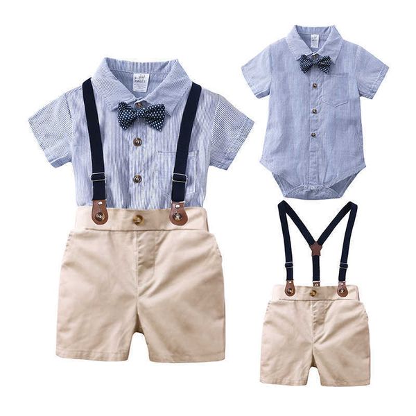 sets for little boys summer baby rompers with bow + shorts 2pcs kids outfits toddler gentleman formal clothes, White
sets for little boys summer baby rompers with bow + shorts 2pcs kids outfits toddler gentleman formal clothes, White