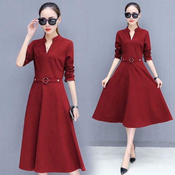 autumn dress 2020 new women's korean fashion slim mid length slim v-neck skirt autumn long sleeve new long sleeve q34i8, Black;gray
autumn dress 2020 new women's korean fashion slim mid length slim v-neck skirt autumn long sleeve new long sleeve q34i8, Black;gray