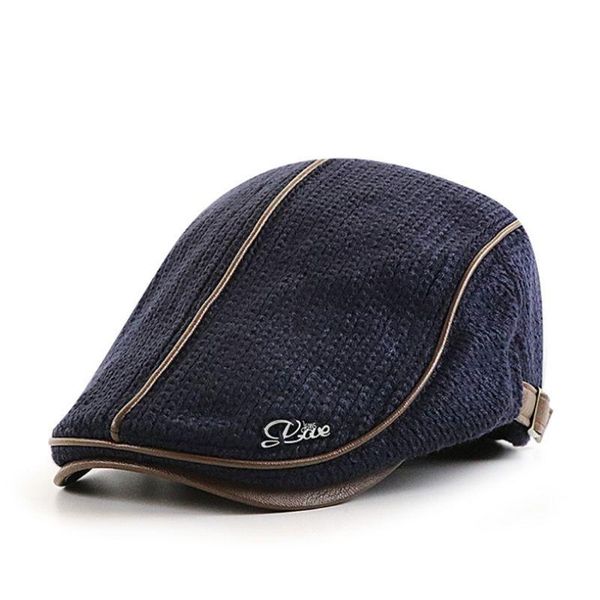 berets men winter warm knitted duckbill beret hat cabbie sboy elderly visor flat cap d08e, Blue;gray
berets men winter warm knitted duckbill beret hat cabbie sboy elderly visor flat cap d08e, Blue;gray