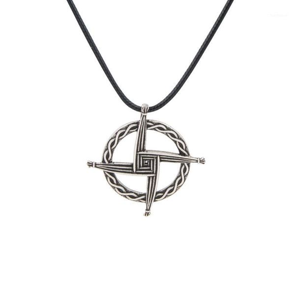 irish talisman pendant necklace celtics cross brigid's for women or men gift1, Silver
irish talisman pendant necklace celtics cross brigid's for women or men gift1, Silver