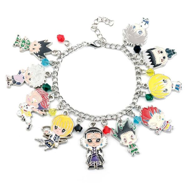 anime à charm bracelet gon ss zoldyck kurapika hisoka chain bracelet bangle metal alloy jewelry gifts, Golden;silver
anime à charm bracelet gon ss zoldyck kurapika hisoka chain bracelet bangle metal alloy jewelry gifts, Golden;silver