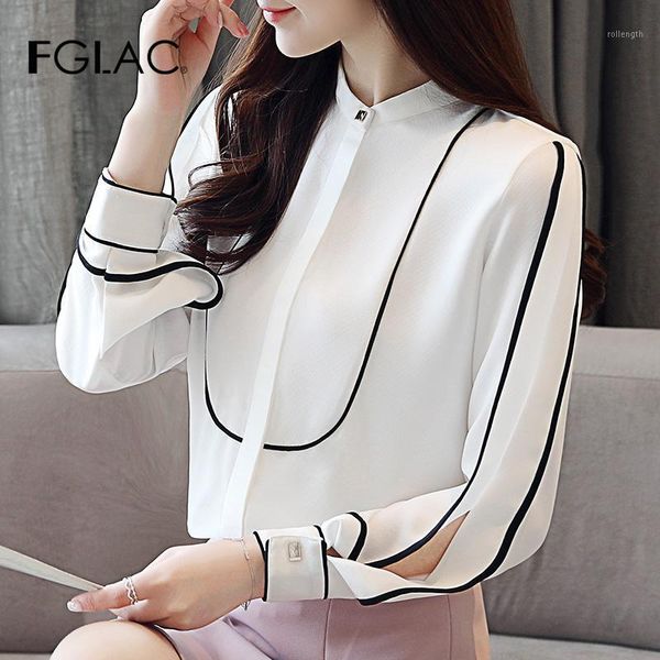 fglac women chiffon blouse shirt fashion casual long sleeve white shirt striped chiffon women 1
fglac women chiffon blouse shirt fashion casual long sleeve white shirt striped chiffon women 1