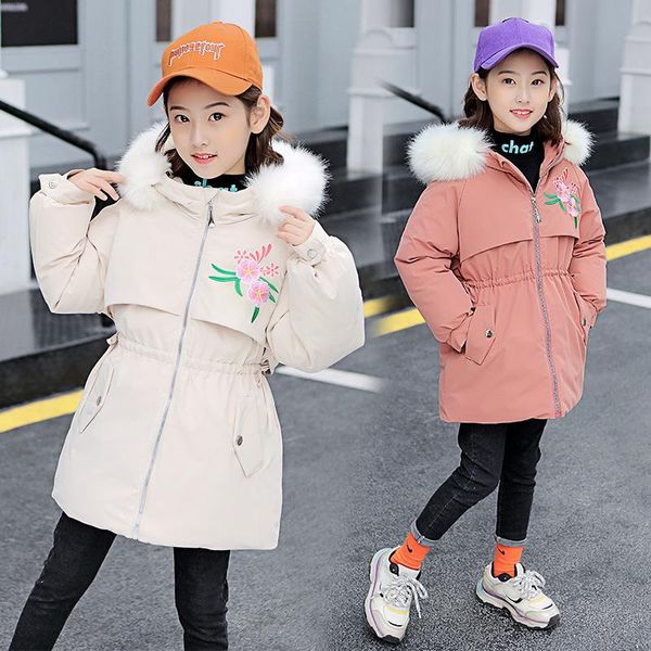 jackets girls 6-14 y winter autumn thick fur long sleeve hooded mid-long warm coats flowers embroidery design jacket, Blue;gray
jackets girls 6-14 y winter autumn thick fur long sleeve hooded mid-long warm coats flowers embroidery design jacket, Blue;gray
