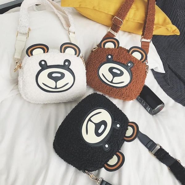 cute cartoon design cashmere bear head casual women girls shoulder head casual messenger bags bolso
cute cartoon design cashmere bear head casual women girls shoulder head casual messenger bags bolso