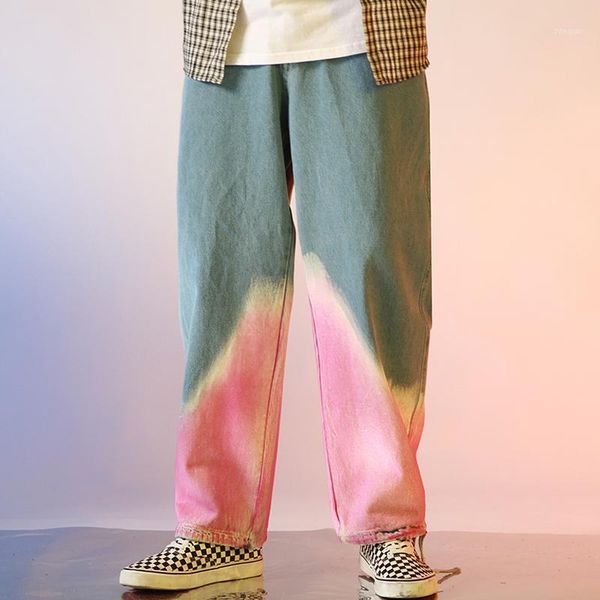 men's jeans men hip hop dyeing contrast color denim cargo pants harajuku streetwear 2021 autumn casual fashion trousers cowboy clothe1, Blue
men's jeans men hip hop dyeing contrast color denim cargo pants harajuku streetwear 2021 autumn casual fashion trousers cowboy clothe1, Blue