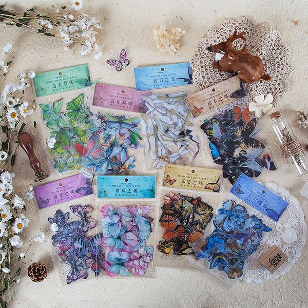 40 butterfly stickers diary notebook decoration stickers office student stationery stickers
40 butterfly stickers diary notebook decoration stickers office student stationery stickers