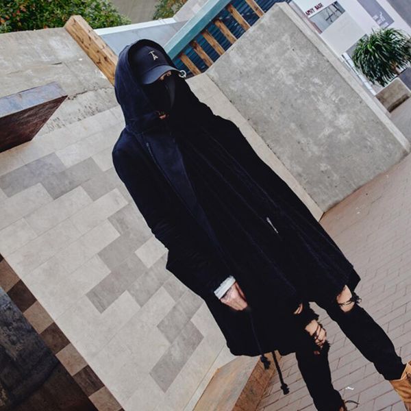 2021 autumn black hip hop long hood on with hoodie streetwear gothic style men of the velo ew89
2021 autumn black hip hop long hood on with hoodie streetwear gothic style men of the velo ew89