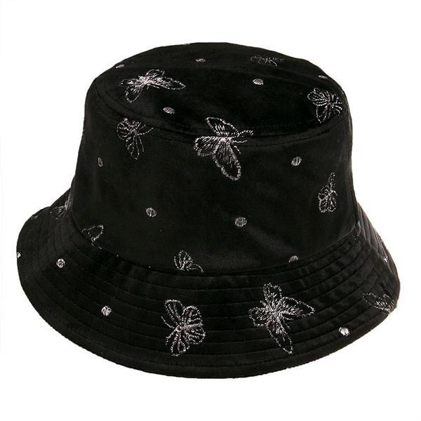 wide brim hats foxmother fashion black grey panama caps fisherman hat butterfly embroidery velvet bucket women winter bob chapeau femme, Blue;gray
wide brim hats foxmother fashion black grey panama caps fisherman hat butterfly embroidery velvet bucket women winter bob chapeau femme, Blue;gray